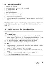 Preview for 11 page of Silvercrest SKBT 4 B2 Operating Instructions Manual