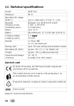 Preview for 20 page of Silvercrest SKBT 4 B2 Operating Instructions Manual