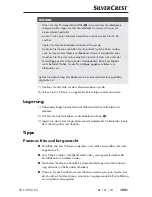 Preview for 106 page of Silvercrest SKF 2800 B2 Operating Instructions Manual