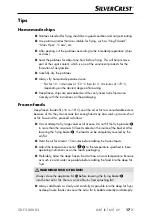 Preview for 20 page of Silvercrest SKF 2800 B3 Operating Instructions Manual