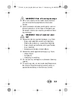 Preview for 13 page of Silvercrest SKG 16 A1 Operating Instructions Manual