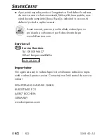 Preview for 45 page of Silvercrest SKH 40 A1 Operating Instructions Manual