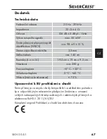 Preview for 70 page of Silvercrest SKH 50 A1 Operating Instructions Manual