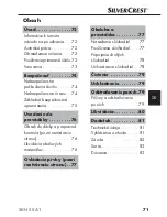 Preview for 74 page of Silvercrest SKH 50 A1 Operating Instructions Manual