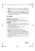 Предварительный просмотр 73 страницы Silvercrest SKHT 1.5 A1 Operating Instructions Manual