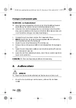 Предварительный просмотр 76 страницы Silvercrest SKHT 1.5 A1 Operating Instructions Manual