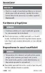 Preview for 86 page of Silvercrest SKHU 2 B2 Operating Instructions Manual