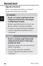 Preview for 47 page of Silvercrest SKIS 32 B1 Operating Instructions Manual