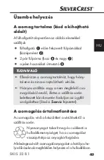 Preview for 52 page of Silvercrest SKIS 32 B1 Operating Instructions Manual