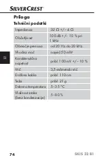 Предварительный просмотр 77 страницы Silvercrest SKIS 32 B1 Operating Instructions Manual