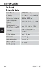 Предварительный просмотр 97 страницы Silvercrest SKIS 32 B1 Operating Instructions Manual