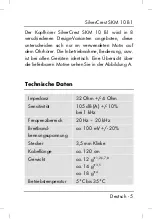 Preview for 7 page of Silvercrest SKM 10 B1 User Manual And Service Information