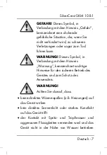 Preview for 9 page of Silvercrest SKM 10 B1 User Manual And Service Information