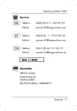 Preview for 19 page of Silvercrest SKM 10 B1 User Manual And Service Information