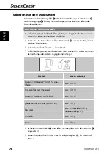 Preview for 77 page of Silvercrest SKM 500 A1 Operating Instructions Manual