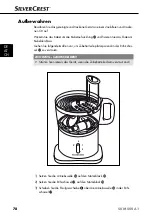 Preview for 81 page of Silvercrest SKM 500 A1 Operating Instructions Manual