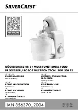 Preview for 1 page of Silvercrest SKM 550 Operating Instructions Manual