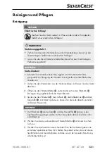 Preview for 16 page of Silvercrest SKML 1000 A1 Operating Instructions Manual