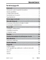 Preview for 16 page of Silvercrest SKRI 16 A1 Operating Instructions Manual