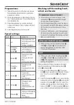 Preview for 9 page of Silvercrest SKV 1200 B2 Operating Instructions Manual