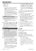 Preview for 14 page of Silvercrest SKV 1200 B2 Operating Instructions Manual