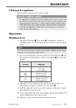 Предварительный просмотр 10 страницы Silvercrest SKWS 5 A2 Operating Instructions Manual