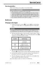 Предварительный просмотр 58 страницы Silvercrest SKWS 5 A2 Operating Instructions Manual