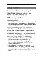 Предварительный просмотр 11 страницы Silvercrest SL35T Operation And Safety Notes