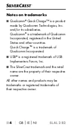 Preview for 7 page of Silvercrest SLAL 2 B2 Operating Instructions Manual