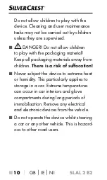 Preview for 13 page of Silvercrest SLAL 2 B2 Operating Instructions Manual