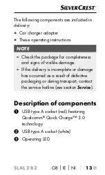 Preview for 16 page of Silvercrest SLAL 2 B2 Operating Instructions Manual