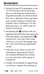 Preview for 79 page of Silvercrest SLAL 2 B2 Operating Instructions Manual