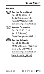 Предварительный просмотр 92 страницы Silvercrest SLAL 2 B2 Operating Instructions Manual