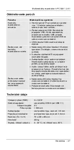 Preview for 48 page of Silvercrest SLB 1.2 A1 User Manual And Service Information