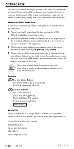 Предварительный просмотр 29 страницы Silvercrest SLB 1.2 D2 Operating Instructions Manual