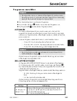 Предварительный просмотр 134 страницы Silvercrest SLE 320 A1 Operating Instructions Manual