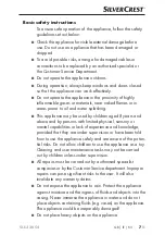 Preview for 10 page of Silvercrest SLE 320 C4 Operating Instructions Manual