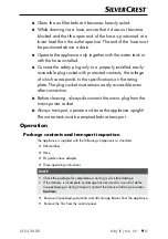 Preview for 12 page of Silvercrest SLE 320 D5 Operating Instructions Manual