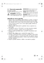 Preview for 49 page of Silvercrest SLE 420 A1 Operating Instructions Manual