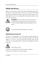 Preview for 8 page of Silvercrest SLS 2200 A1 User Manual And Service Information