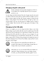 Preview for 14 page of Silvercrest SLS 2200 A1 User Manual And Service Information