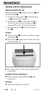 Предварительный просмотр 13 страницы Silvercrest SLS 3 A1 Operating Instructions Manual