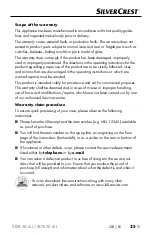 Preview for 44 page of Silvercrest SLTE 70 A1 Quick Start Manual