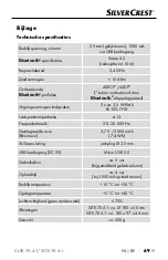 Preview for 78 page of Silvercrest SLTE 70 A1 Quick Start Manual