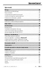 Preview for 82 page of Silvercrest SLTE 70 A1 Quick Start Manual