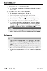 Preview for 19 page of Silvercrest SLXL 20 A1 Operating Instructions And Safety Instructions