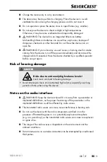 Preview for 28 page of Silvercrest SLXL 20 A1 Operating Instructions And Safety Instructions