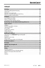 Preview for 64 page of Silvercrest SLXL 20 A1 Operating Instructions And Safety Instructions