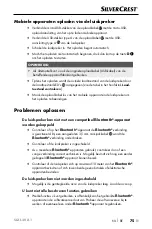 Preview for 78 page of Silvercrest SLXL 20 A1 Operating Instructions And Safety Instructions