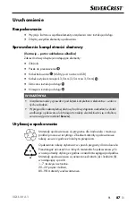 Preview for 90 page of Silvercrest SLXL 20 A1 Operating Instructions And Safety Instructions